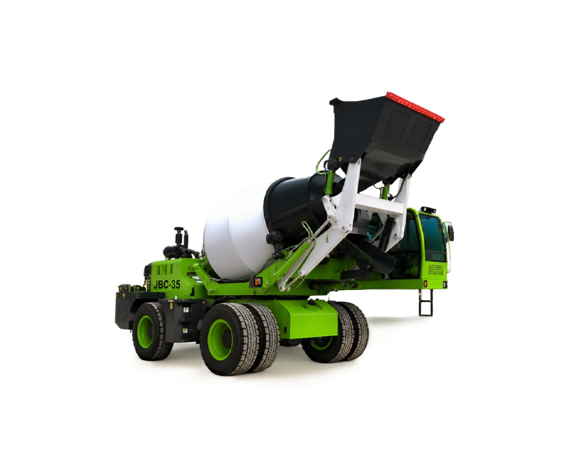 JFMIX JBC-35 — Self-Loading Concrete Mixer (3.5 m³)